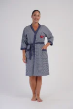 SZLAFROK DAMSKI bawełniany model: 6050671164 (1XL, 2XL, 3XL, 4XL) - obrazek 4