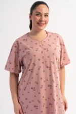 KOSZULA NOCNA DAMSKA model: 6020321799 (1XL, 2XL, 3XL, 4XL) - obrazek 3