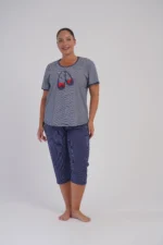 PIŻAMA DAMSKA model: 6050741164 (1XL, 2XL, 3XL, 4XL) - obrazek 4