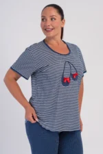 PIŻAMA DAMSKA model: 6050741164 (1XL, 2XL, 3XL, 4XL) - obrazek 3