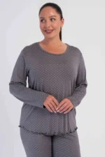 PIŻAMA DAMSKA model: 6040110928 (1XL, 2XL, 3XL, 4XL) - obrazek 3
