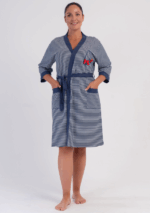 SZLAFROK DAMSKI bawełniany model: 6050671164 (1XL, 2XL, 3XL, 4XL)