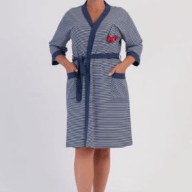 SZLAFROK DAMSKI bawełniany model: 6050671164 (1XL, 2XL, 3XL, 4XL)