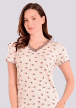 PIŻAMA DAMSKA model: 4257 (M, L, XL, 2XL, 3XL) - obrazek 3