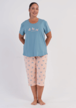 PIŻAMA DAMSKA model: 6051280821 (1XL, 2XL, 3XL, 4XL)