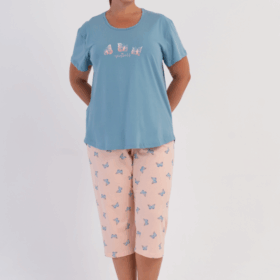 PIŻAMA DAMSKA model: 6051280821 (1XL, 2XL, 3XL, 4XL)
