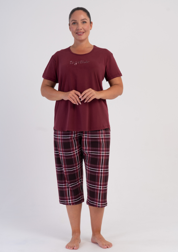 1 PIŻAMA DAMSKA model: 6051330887 (1XL, 2XL, 3XL, 4XL) - obrazek 1
