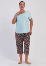 PIŻAMA DAMSKA model: 6052715471 (1XL, 2XL, 3XL, 4XL)