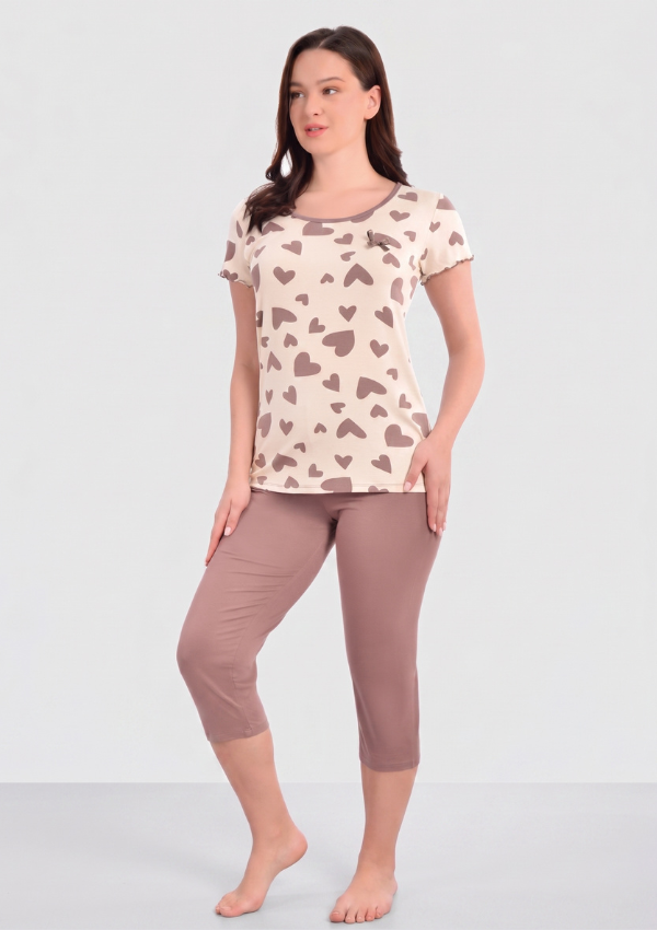 1 PIŻAMA DAMSKA model: 4240 (M, L, XL, 2XL, 3XL) - obrazek 1