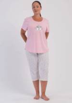 PIŻAMA DAMSKA model: 6050610096 (1XL, 2XL, 3XL, 4XL)