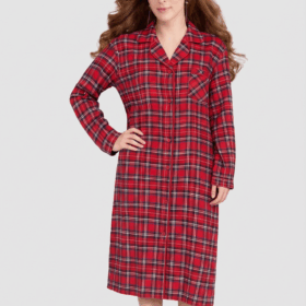 KOSZULA NOCNA FLANELOWA model: Formax (M, L, XL, XXL, XXXL)
