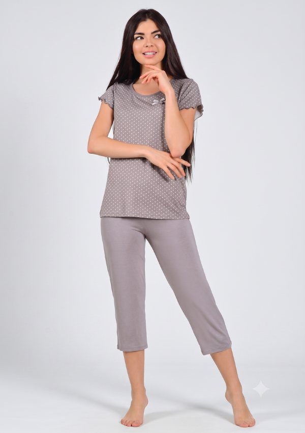 17 PIŻAMA DAMSKA model: 4033 (M, L, XL, 2XL, 3XL) - obrazek 1