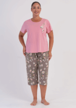 PIŻAMA DAMSKA model: 6051220196 (1XL, 2XL, 3XL, 4XL)