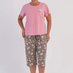 PIŻAMA DAMSKA model: 6051220196 (1XL, 2XL, 3XL, 4XL)