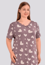 KOSZULA NOCNA DAMSKA model: 23205 (2XL, 3XL, 4XL, 5XL) - obrazek 3