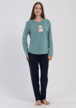 PIŻAMA DAMSKA model: 6051550000 (S, M, L, XL)