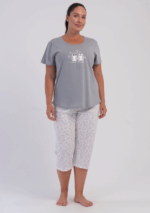 PIŻAMA DAMSKA model: 6050610096 (1XL, 2XL, 3XL, 4XL)