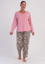 PIŻAMA DAMSKA model: 6051200196 (1XL, 2XL, 3XL, 4XL)