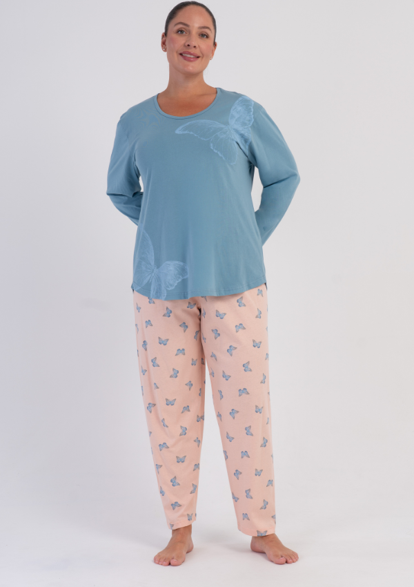 2 PIŻAMA DAMSKA model: 6051260821 (1XL, 2XL, 3XL, 4XL) - obrazek 1