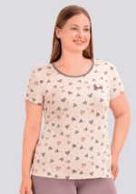 PIŻAMA DAMSKA model: 24109 (2XL, 3XL, 4XL, 5XL) - obrazek 3