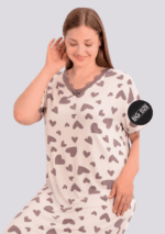 KOSZULA NOCNA DAMSKA model: 23206 (2XL, 3XL, 4XL, 5XL) - obrazek 3