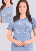 KOSZULA NOCNA DAMSKA model: 3338 (M, L, XL, 2XL, 3XL) - obrazek 3