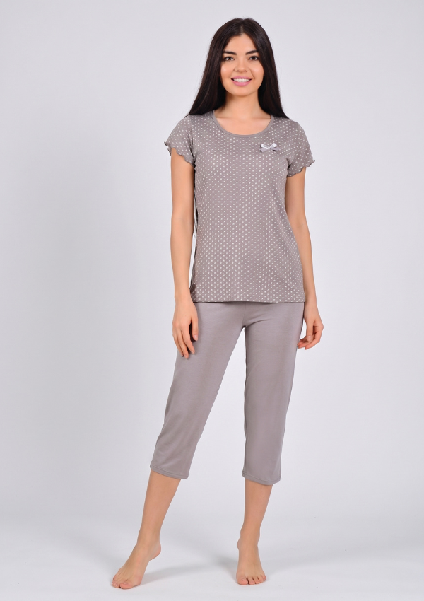 7 PIŻAMA DAMSKA model: 4033 (M, L, XL, 2XL, 3XL) - obrazek 1