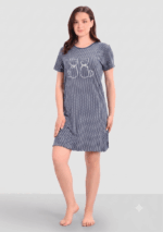 KOSZULA NOCNA DAMSKA model: 3339 (M, L, XL, 2XL, 3XL)