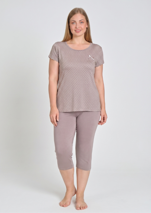 9 PIŻAMA DAMSKA model: 24015(2XL, 3XL, 4XL, 5XL) - obrazek 1