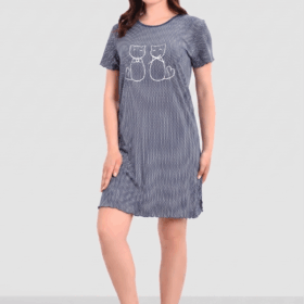 KOSZULA NOCNA DAMSKA model: 3339 (M, L, XL, 2XL, 3XL)