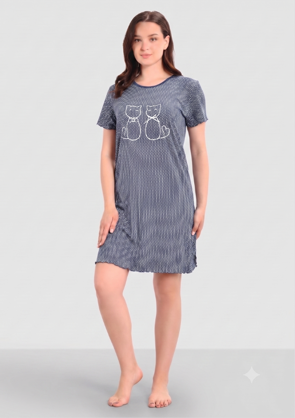 9 KOSZULA NOCNA DAMSKA model: 3339 (M, L, XL, 2XL, 3XL) - obrazek 1