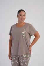 PIŻAMA DAMSKA model: 6051220196 (1XL, 2XL, 3XL, 4XL) - obrazek 3