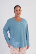 PIŻAMA DAMSKA model: 6051260821 (1XL, 2XL, 3XL, 4XL) - obrazek 3