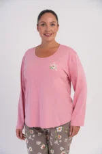 PIŻAMA DAMSKA model: 6051200196 (1XL, 2XL, 3XL, 4XL) - obrazek 3