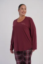 PIŻAMA DAMSKA model: 6051310887 (1XL, 2XL, 3XL, 4XL) - obrazek 3