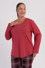 PIŻAMA DAMSKA model: 6051310887 (1XL, 2XL, 3XL, 4XL) - obrazek 3