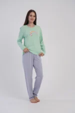 PIŻAMA DAMSKA model: 6051560000 (S, M, L, XL) - obrazek 4
