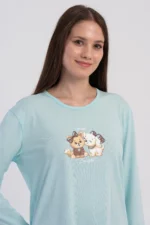 PIŻAMA DAMSKA model: 6051510000 (S, M, L, XL) - obrazek 3