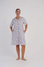 SZLAFROK DAMSKI na suwak model: 6020587347 (1XL, 2XL, 3XL, 4XL) - obrazek 4