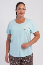 PIŻAMA DAMSKA model: 6052715471 (1XL, 2XL, 3XL, 4XL) - obrazek 3