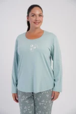 PIŻAMA DAMSKA model: 6050930377 (1XL, 2XL, 3XL, 4XL) - obrazek 3