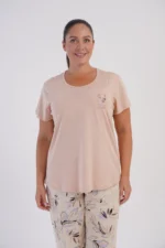 PIŻAMA DAMSKA model: 6052470367 (1XL, 2XL, 3XL, 4XL) - obrazek 3