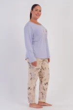 PIŻAMA DAMSKA model: 6052450367 (1XL, 2XL, 3XL, 4XL) - obrazek 4