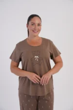 PIŻAMA DAMSKA model: 6051482091 (1XL, 2XL, 3XL, 4XL) - obrazek 3