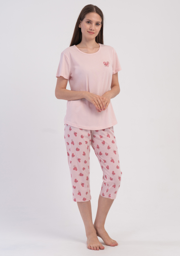 Projekt bez nazwy-1335 PIŻAMA DAMSKA model: 6052132292 (S, M, L, XL) - obrazek 1