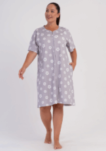 SZLAFROK DAMSKI na suwak model: 6020587347 (1XL, 2XL, 3XL, 4XL)