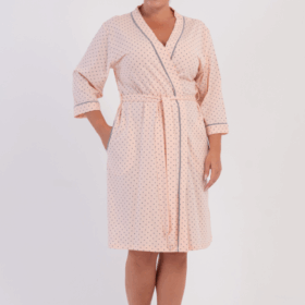 SZLAFROK DAMSKI bawełniany model: 6061191248 (1XL, 2XL, 3XL, 4XL)