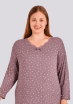 KOSZULA NOCNA DAMSKA model: U23215 (2XL, 3XL, 4XL, 5XL) - obrazek 3