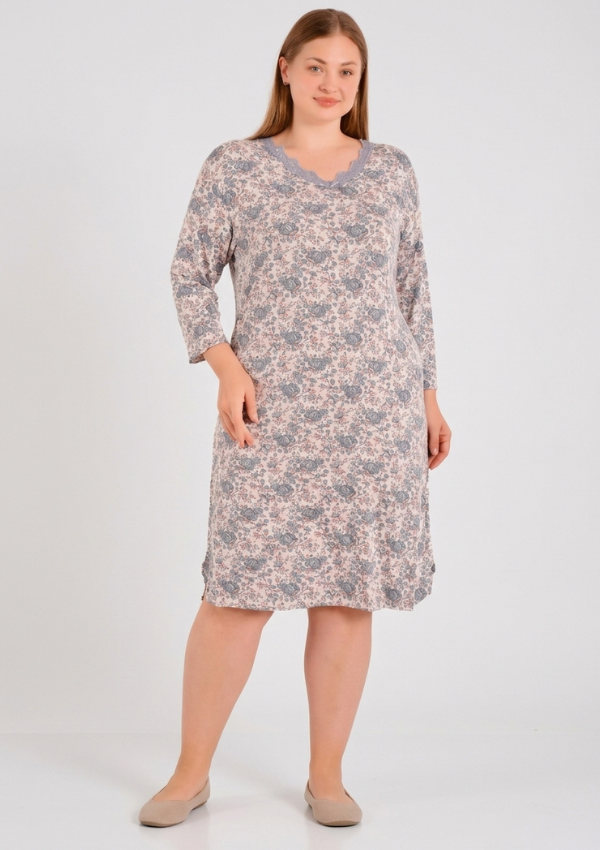 19 KOSZULA NOCNA DAMSKA model: U23210 (2XL, 3XL, 4XL, 5XL) - obrazek 1
