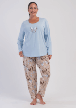 PIŻAMA DAMSKA model: 6052173431 (1XL, 2XL, 3XL, 4XL)